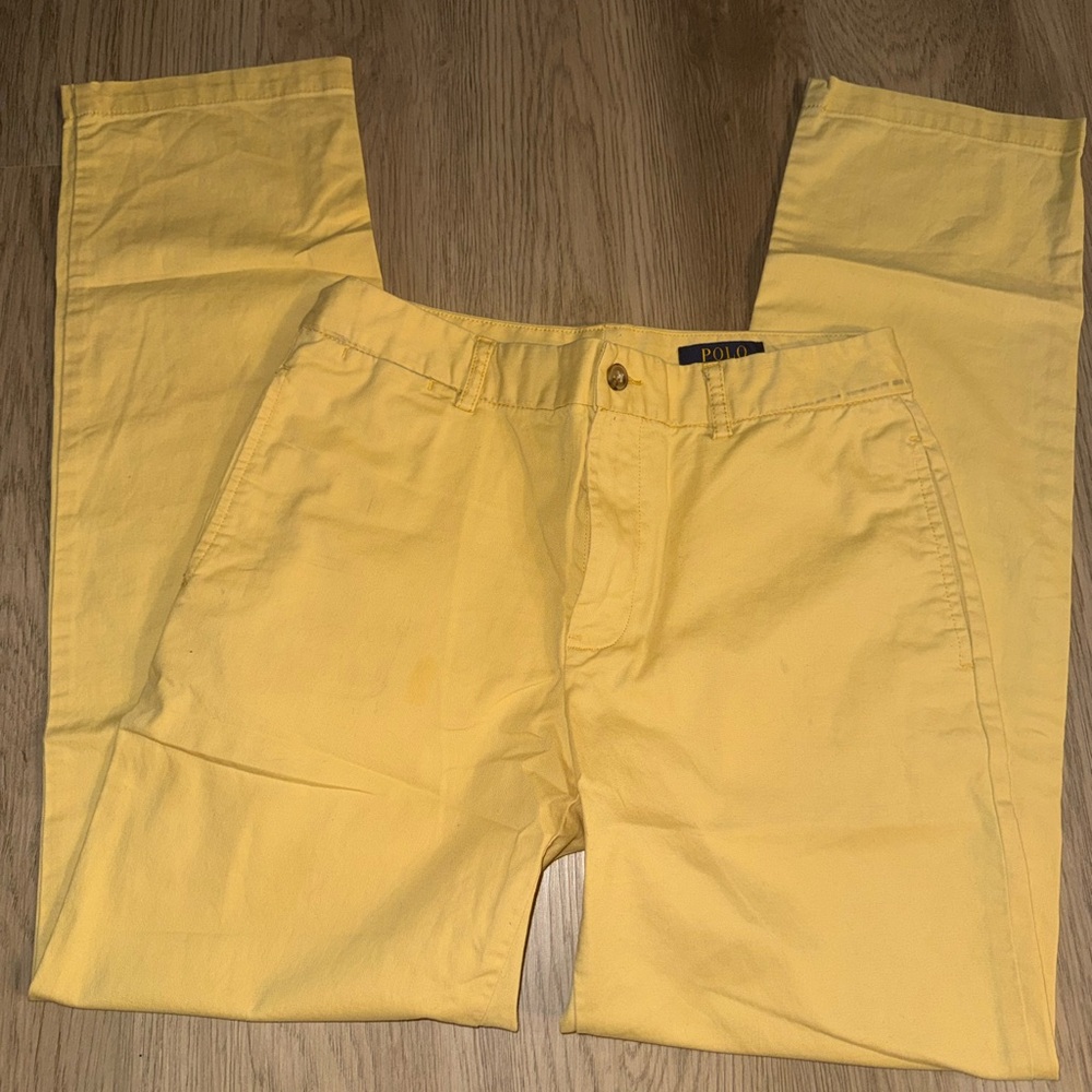 Polo‎ by Ralph Lauren Yellow Kids Chinos